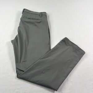 Rhone Commuter Pants Mens 34x30 Gray Chino Classic Fit Performance Stretch Golf